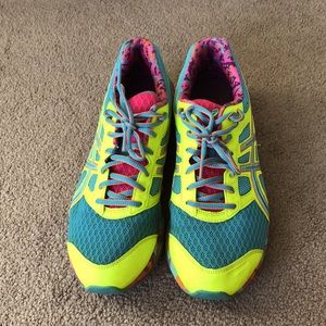 ASICS running sneakers, size 9